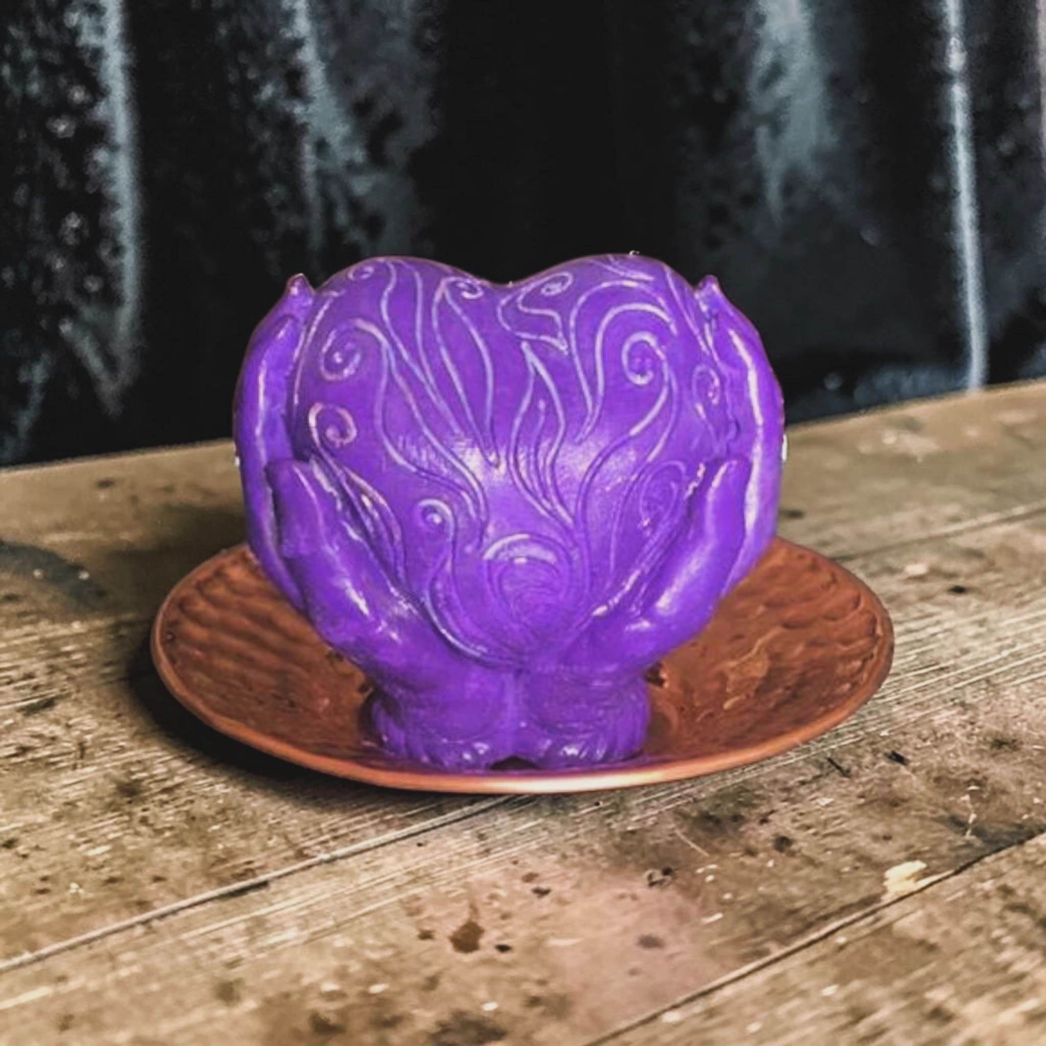 Couple Concrete Candle