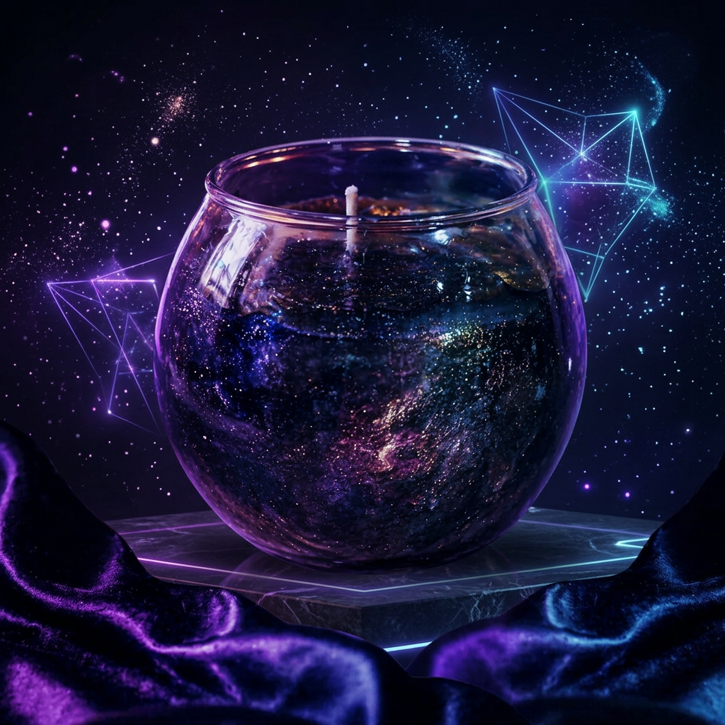 Galaxy Candle