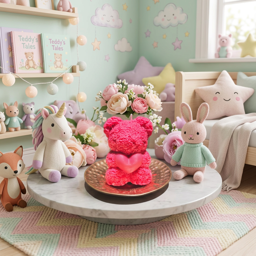 Teddy Bear Candle variation 2