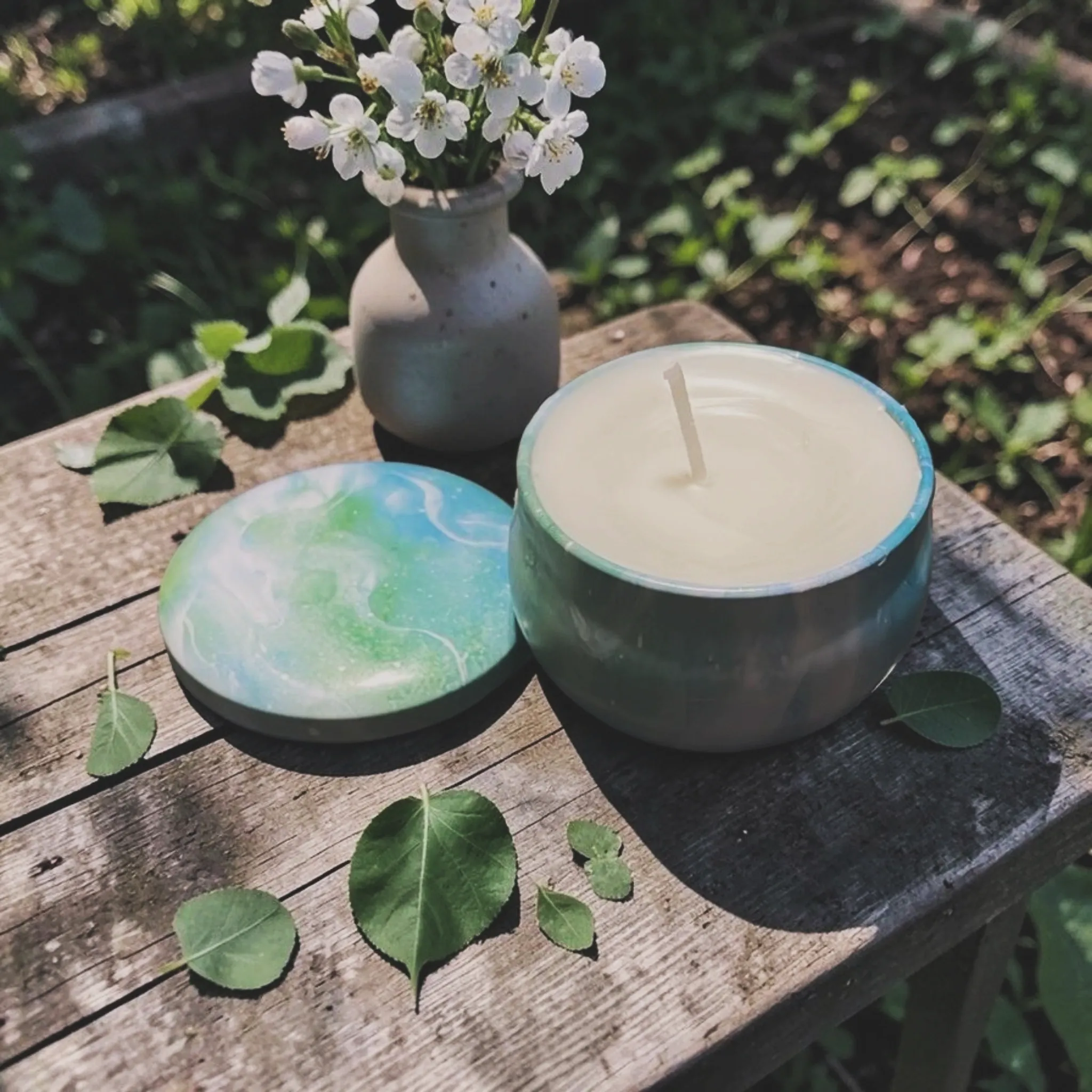 Mandala Jar Candle variation 6