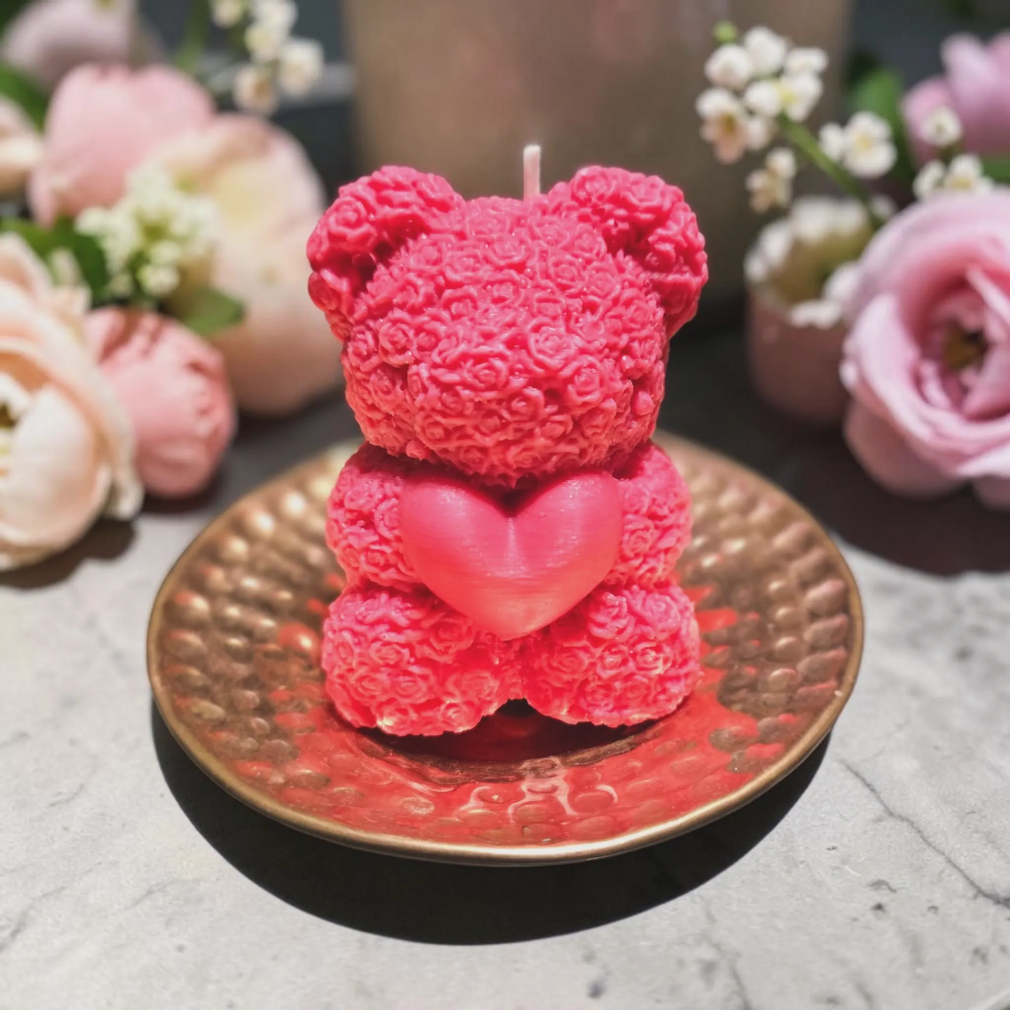 Teddy Bear Candle variation 3