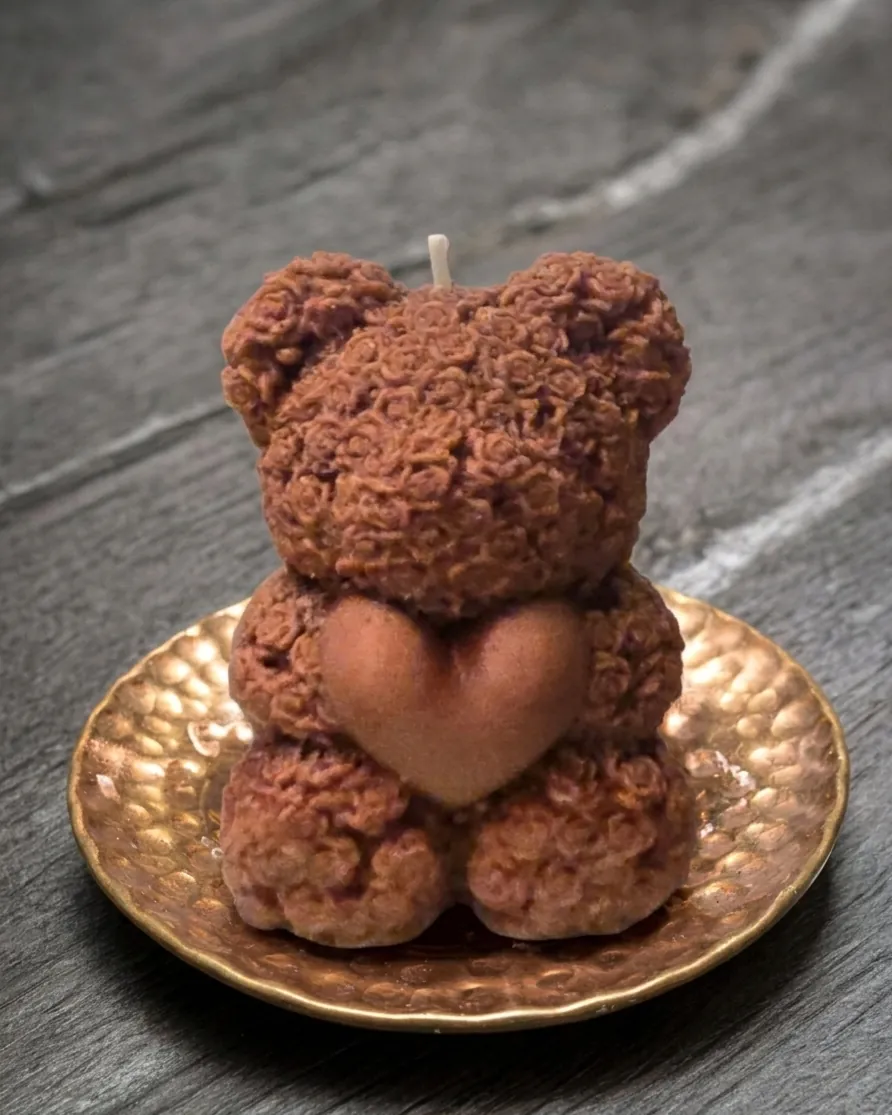 Teddy Bear Candle variation 4